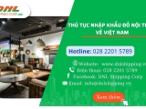 Thủ tục nhập khẩu đồ nội thất về Việt Nam