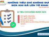 Những  tiêu chí không được sửa trên phần mềm khai hải quan điện tử? 
