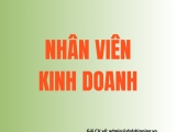 TUYỂN DỤNG CHUYÊN VIÊN KINH DOANH (SALES)
