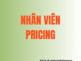 TUYỂN DỤNG PRICING 