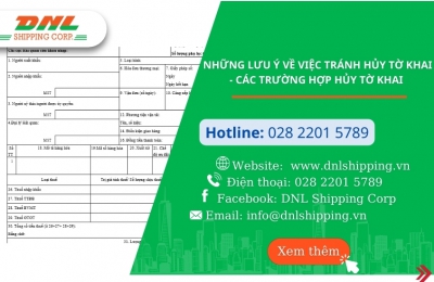 Những Lưu Ý Đáng Gờm Để Tránh Hủy Tờ Khai 