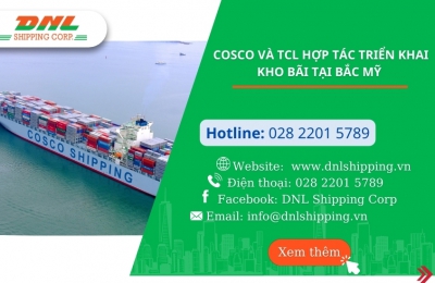 COSCO Và TCL Hợp Tác Triển Khai Kho Bãi Tại Bắc Mỹ 