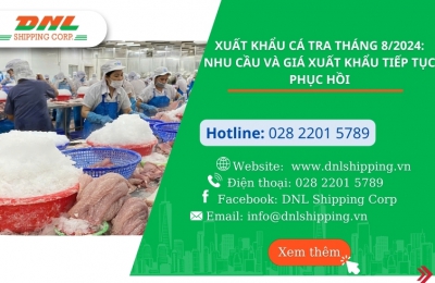 Xuất khẩu cá tra tháng 8 năm 2024: Nhu cầu và giá xuất khẩu tiếp tục phục hồi