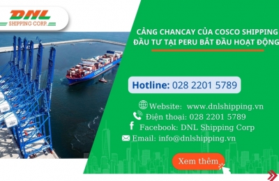 Cảng Chancay của COSCO SHIPPING đầu tư tại Peru bắt đầu hoạt động