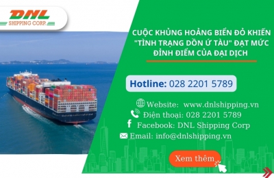 Cuộc khủng hoảng biển đỏ khiến "Tình trạng dồn ứ tàu" đạt mức đỉnh điểm của đại dịch 