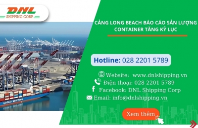 Cảng Long Beach báo cáo sản lượng container tăng kỷ lục