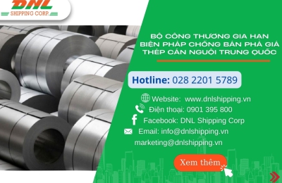 BỘ CÔNG THƯƠNG GIA HẠN BIỆN PHÁP CHỐNG BÁN PHÁ GIÁ THÉP CÁN NGUỘI TRUNG QUỐC