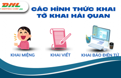 Các hình thức khai tờ khai hải quan cần phải biết 