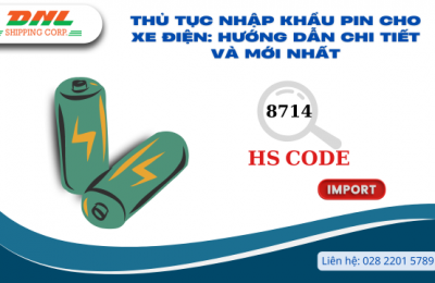 Thủ Tục Nhập Khẩu Pin Cho Xe Điện: Hướng Dẫn Chi Tiết và Mới Nhất