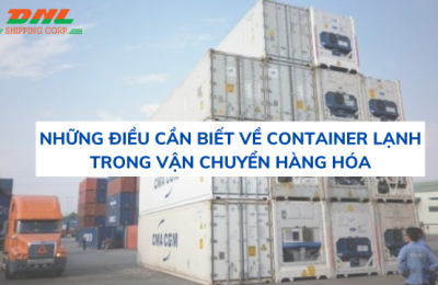 Những Điều Cần Biết Về Container Lạnh Trong Vận Chuyển Hàng Hóa