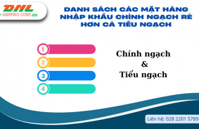 Danh sách các mặt hàng nhập khẩu chính ngạch rẻ hơn cả tiểu ngạch ❓