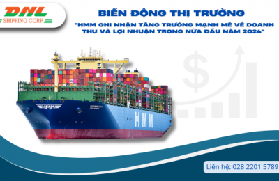 Biến động thị trường "HMM Ghi Nhận Tăng Trưởng Mạnh Mẽ Về Doanh Thu Và Lợi Nhuận Trong Nửa Đầu Năm 2024"