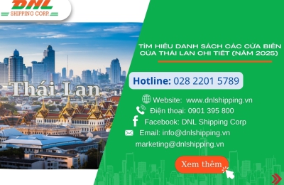 Tìm hiểu danh sách các cửa biển của Thái Lan chi tiết năm 2025 