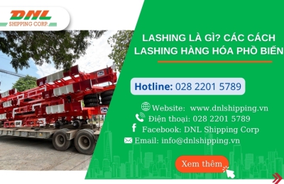 LASHING LÀ GÌ? CÁC CÁCH LASHING HÀNG HÓA PHỔ BIẾN HIỆN NAY