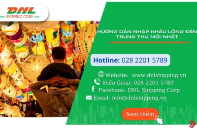 Thủ tục nhập khẩu lồng đèn trung thu mới nhất