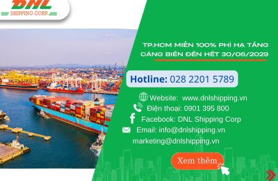TP.HCM Miễn 100% Phí Hạ Tầng Cảng Biển Đến Hết 30/06/2029