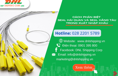 Cách Phân Biệt Seal Hải Quan Và Seal Hãng Tàu Trong Xuất Nhập Khẩu