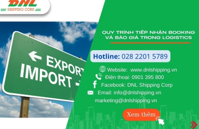 Quy trình tiếp nhận Booking và Báo giá trong Logistics
