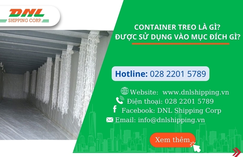 Container Treo Là Gì? Được Sử Dụng Vào Mục Đích Gì?